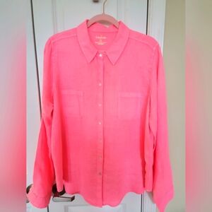 Lily Pulitzer Sea View Linen XL